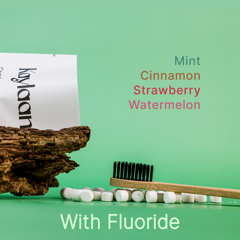 Toothpaste Tablets Trial Pack with Fluoride - Kaylaan – Kaylaan LLC