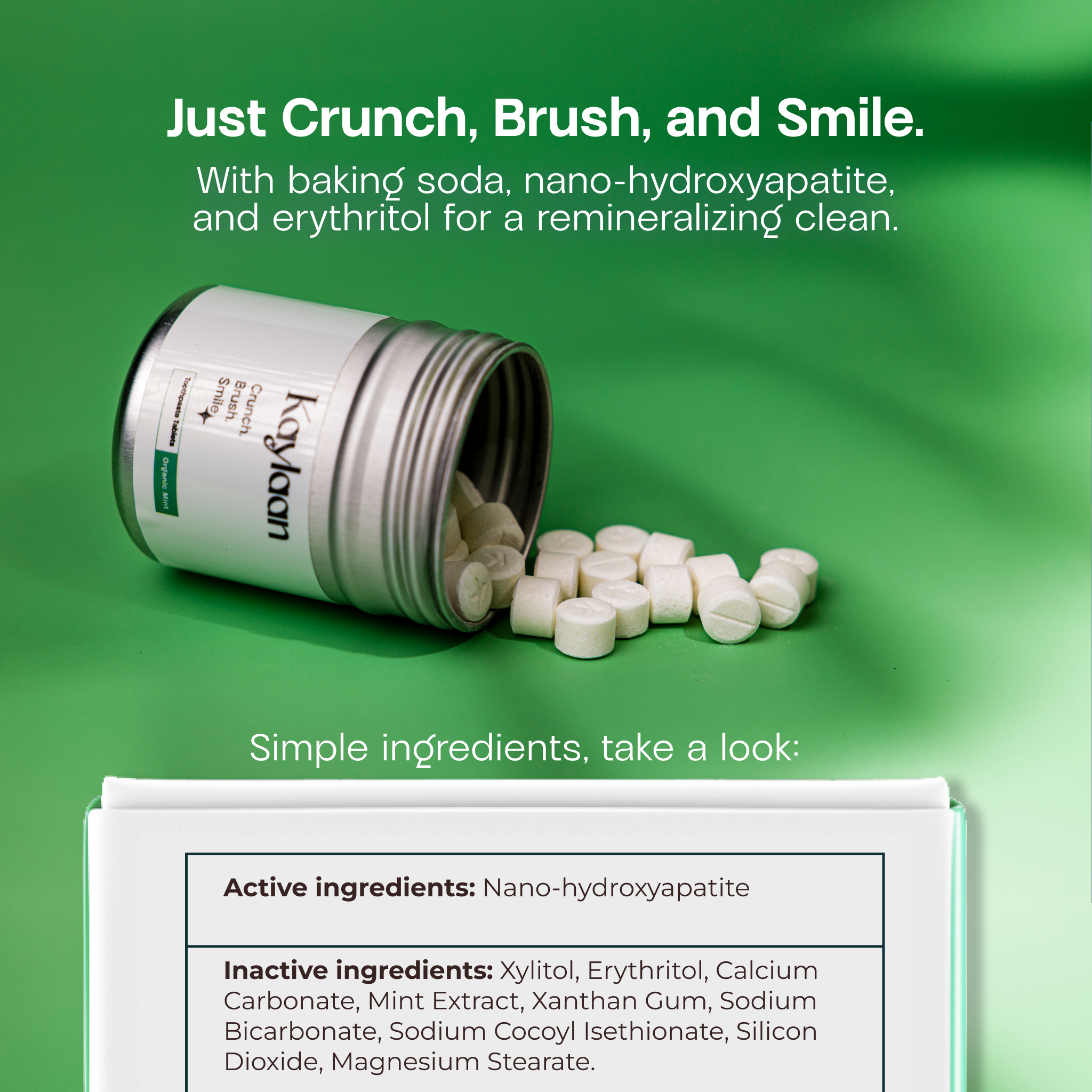 KaylaanToothpasteTabletswithNa