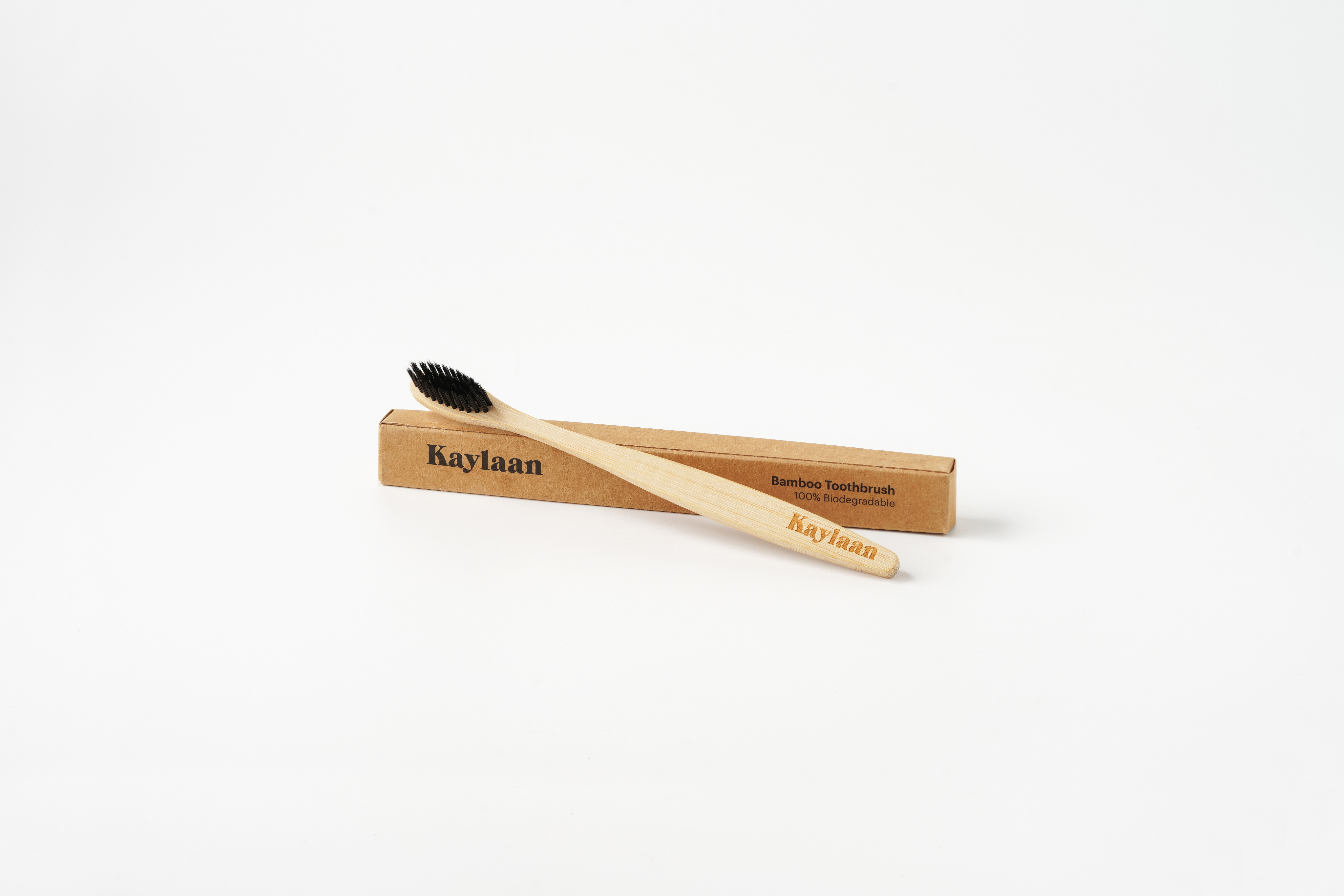 Organic Bamboo Toothbrush | Charcoal Bristles | Kaylaan – Kaylaan LLC
