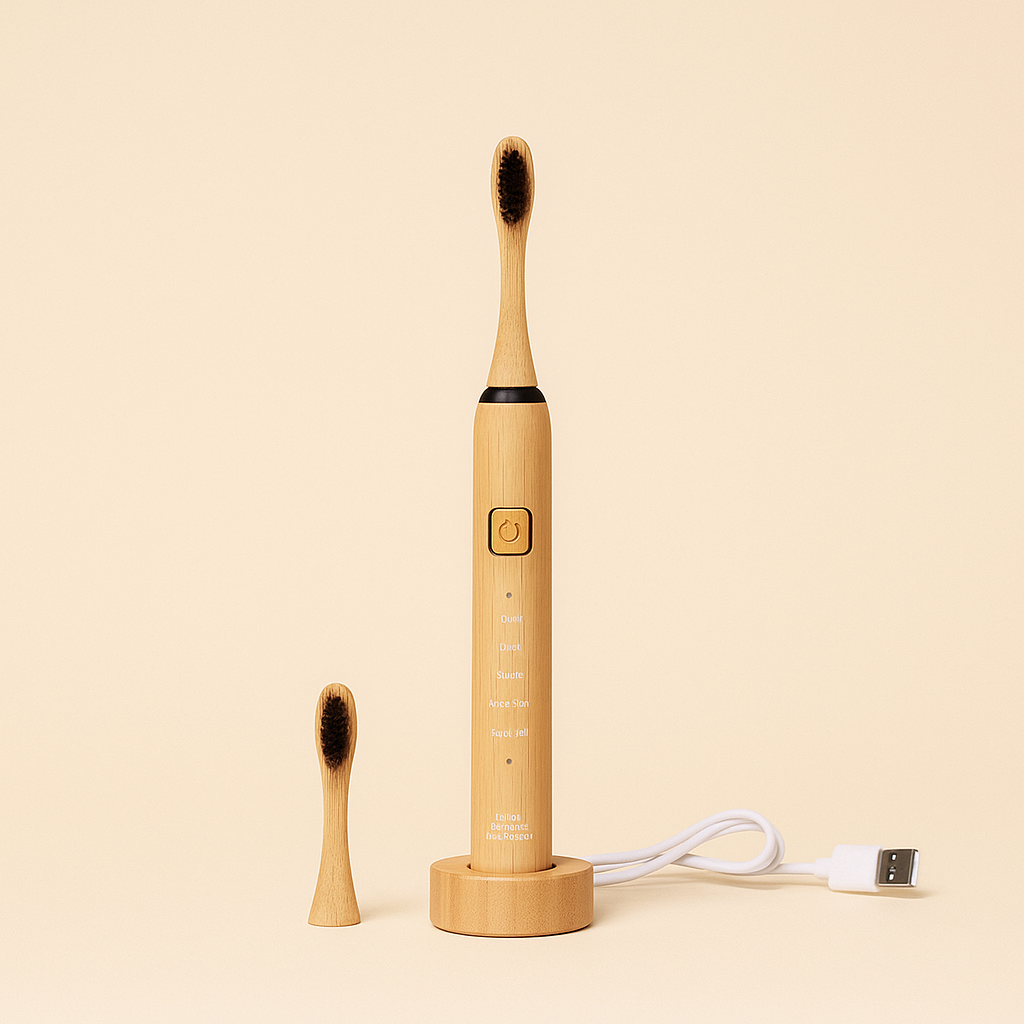 
                  
                    Ecofriendly Electric Bamboo Toothbrush
                  
                