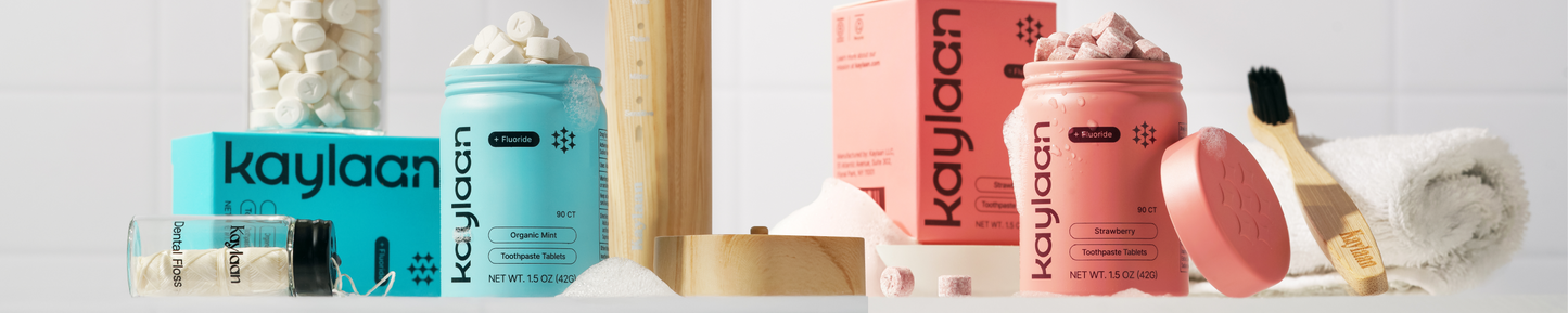 Kaylaan skincare products displayed on a white background