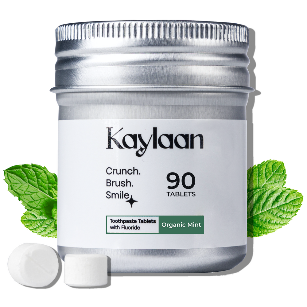 Non-Fluoride Mint Toothpaste Tablets