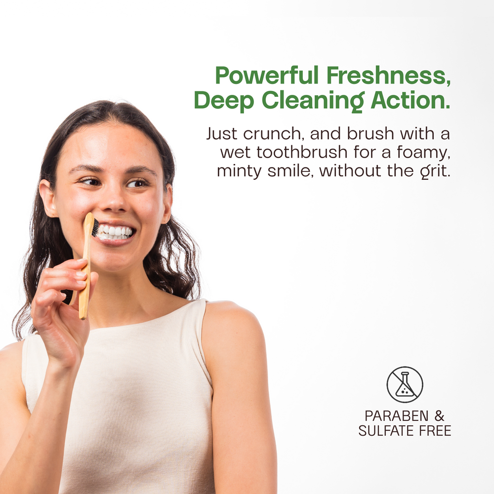 
                  
                    Non-Fluoride Mint Toothpaste Tablets
                  
                