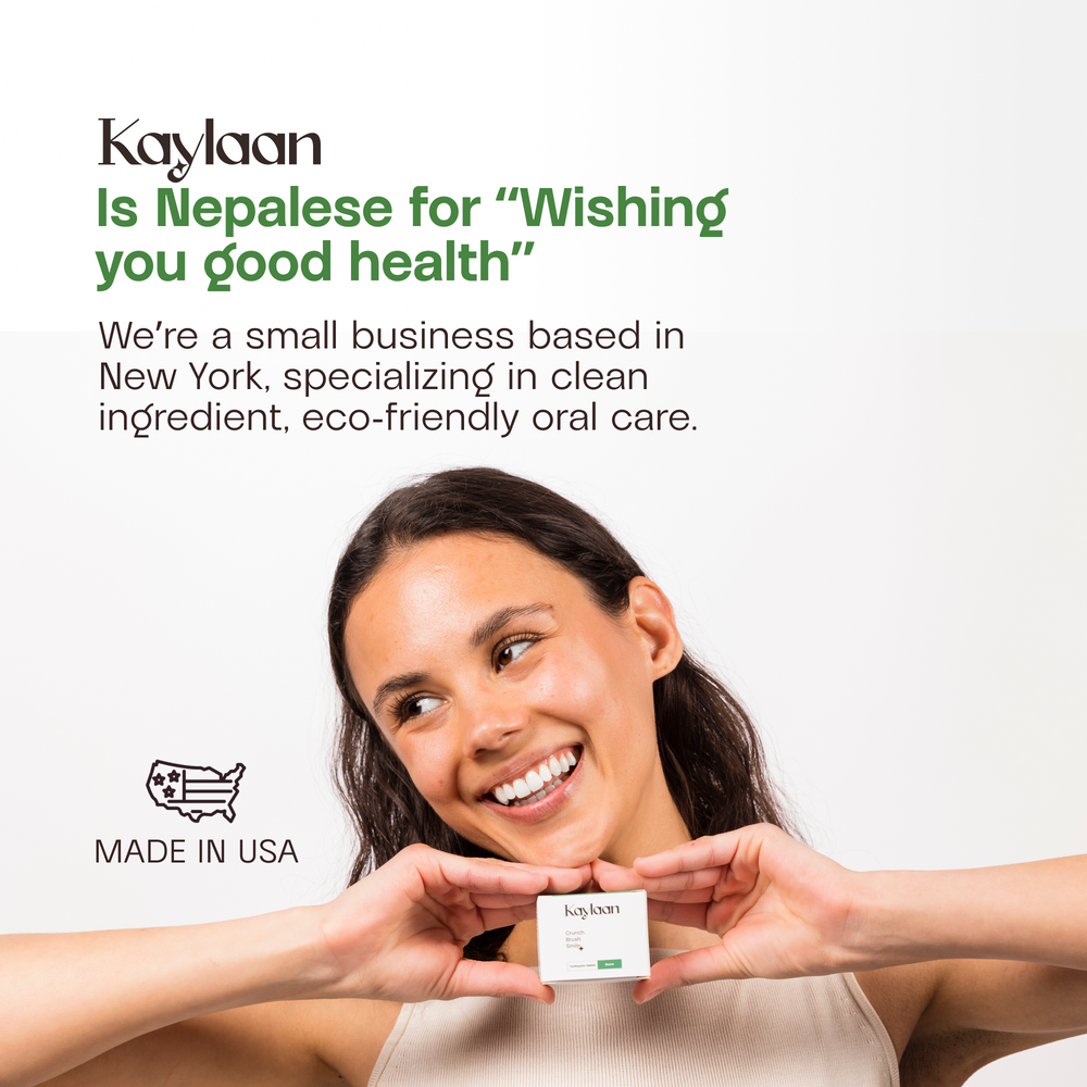 
                  
                    Non-Fluoride Mint Toothpaste Tablets
                  
                